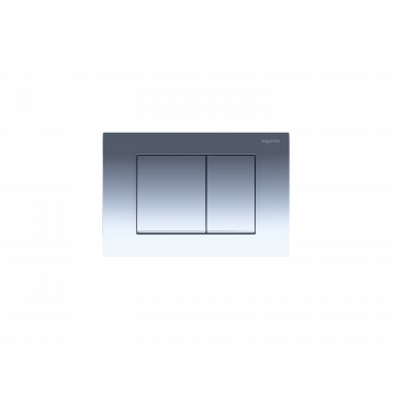 Панель смыва Aquatek KDI-0000010 (001B) Хром глянец (клавиша квадрат)