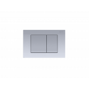 Панель смыва Aquatek KDI-0000011 (001C)  Хром матовая (клавиша квадрат)