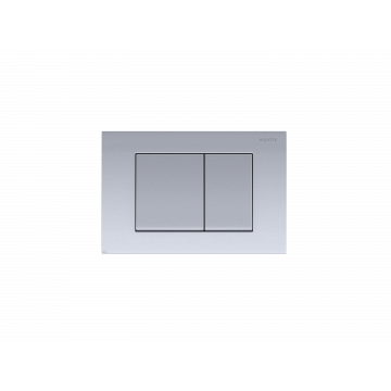 Панель смыва Aquatek KDI-0000011 (001C)  Хром матовая (клавиша квадрат)
