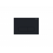 Панель смыва Aquatek KDI-0000017 (002D) Черная матовая (клавиши прямоугольные)