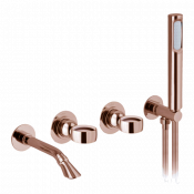 Смеситель для ванны Webert Opera OA860312065 бронза