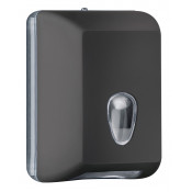 Диспенсер для бумажных полотенец Nofer 04030.N черный матовый