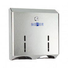 Диспенсер для туалетной бумаги Nofer 05108.S матовый хром