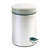 Ведро для мусора Nofer 09100.30.S с педалью 30 л. матовый