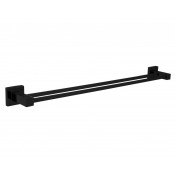 Двойное вешало для полотенец Nofer Barcelona 16902.N черный