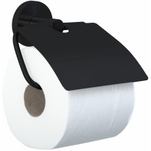 Держатель для туалетной бумаги Nofer Niza 16858.BK черный