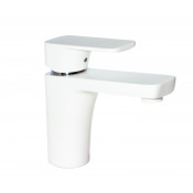 Смеситель для раковины D&K Berlin.Steinbeis DA1432126 белый матовый