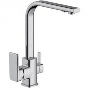 Смеситель для кухни Frap F4360 с подключением к фильтру хром