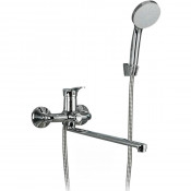 Смеситель для ванны Frap F2214-20B хром