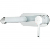 Смеситель для раковины Gappo G1003-28 белый/хром