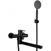 Смеситель для ванны Frap F22801-6 черный матовый