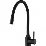 Смеситель для кухни Frap F40994-6 черный матовый