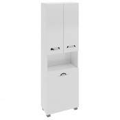 Шкаф-пенал Vigo Plaza 60 П17К-600(Plaza) с б/к белый