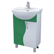 Тумба под раковину Vigo Alessandro 4 55 А-0-550В(Уют)-зел зеленый