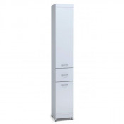 Шкаф-пенал Vigo Alessandro 30 П1К(All-ro) с б/к белый