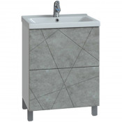 Тумба под раковину Vigo Geometry-2-500(Фостер)-бетон