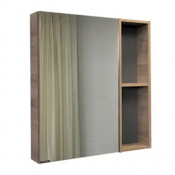 Зеркало-шкаф Comforty Дуэт 75 00-00009924 дуб натуральный