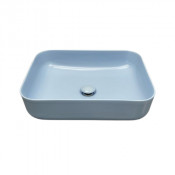 Раковина накладная Comforty T-Y9378ML 00-00007638 голубой матовый