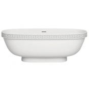 Ванна Salini Greca Meander 103021M 180х80 белый матовый