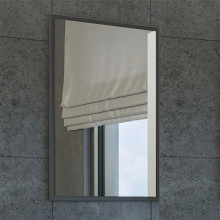 Зеркало Comforty Лозанна 55 00-00009575 серый матовый