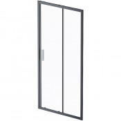 Душевая дверь Am.Pm Gem Solo W90G-110-1-195BT 110 черный матовый/прозрачное