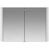 Зеркальный шкаф Am.Pm Sensation 100 M30MCX1001WG с подсветкой белый