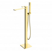 Смеситель напольный для ванны BelBagno Luce LUC-FMT-ORO золото