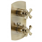 Смеситель для душа Nobili Carlos Primero CP102BR с термостатом бронза