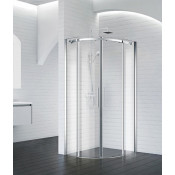 Душевой угол BelBagno Acqua ACQUA-R-2-100-C-Cr 100х100 хром/прозрачное