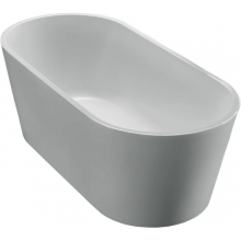 Акриловая ванна BelBagno BB71-1600-W0 160х75 без перелива белый