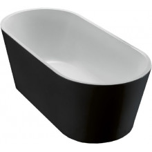 Акриловая ванна BelBagno BB71-1700-NERO 170х80 белый/черный