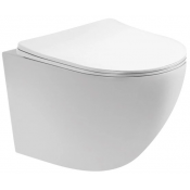 Унитаз подвесной Aquatek Европа AQ1900-00 безободковый укороченный