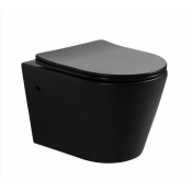 Унитаз подвесной Aquatek Вега AQ1905-MB безободковый черный матовый