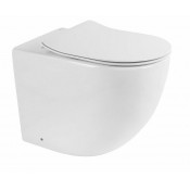 Унитаз приставной BelBagno Sfera-R BB2111SC/BB2141CBR белый