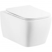 Унитаз подвесной BelBagno Veneto BB132CHR/BB132SC белый