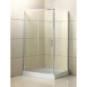 Душевой уголок BelBagno Uno UNO-AH-1-120/100-C-Cr 120x100 хром/прозрачное