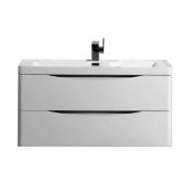 Тумба под раковину BelBagno Ancona-N ANCONA-N-900-2C-SO-BL bianco lucido