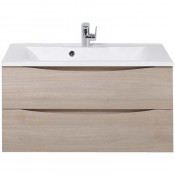 Тумба под раковину BelBagno Marino MARINO-900-2C-SO-RG-P rovere grigio