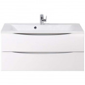 Тумба под раковину BelBagno Marino MARINO-1100-2C-SO-BL-P bianco lucido