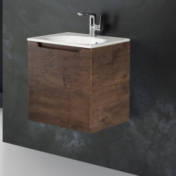 Тумба под раковину BelBagno Etna ETNA-500-1A-SO-RW-P-L Rovere Moro