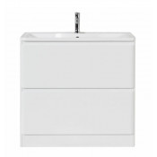 Тумба под раковину BelBagno Albano ALBANO-600-2C-PIA-BL bianco lucido