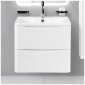 Тумба под раковину BelBagno Acqua ACQUA-700-2C-SO-BL bianco lucido