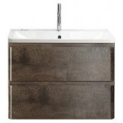 Тумба под раковину BelBagno Albano ALBANO-CER-800-2C-SO-RNG rovere nature grigio