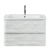 Тумба под раковину BelBagno Albano ALBANO-CER-800-2C-SO-RVB rovere vintage bianco