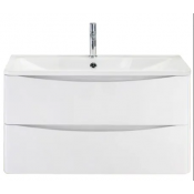 Тумба под раковину BelBagno Acqua ACQUA-900-2C-SO-BL bianco lucido