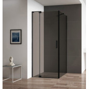 Душевой уголок Cezares Slider SLIDER-AH-1-80-80/90-BR-NERO 80х80/90 черный/бронзовое