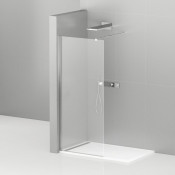 Душевая перегородка Cezares Liberta LIBERTA-L-1-90-C-Cr 90 хром/прозрачное