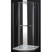 Душевой угол Cezares  Bergamo BERGAMO-W-R-1-100-ARCO-C-Cr-R-IV 100х100 хром/прозрачное