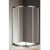 Душевой уголок Cezares Giubileo GIUBILEO-R-2-90-SCORREVOLE-C-Cr 90х90 хром/прозрачное