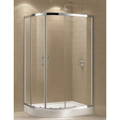 Душевой уголок Cezares Eco ECO-O-RH-2-120/100-C-Cr 120х100 хром/прозрачное